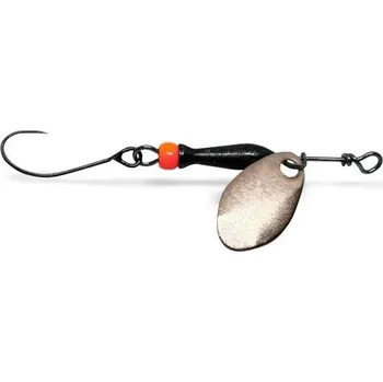 Umělá nástraha JigovkyCZ Třpytka Classic Barbless Pink Gold (Black/Orange) - 2