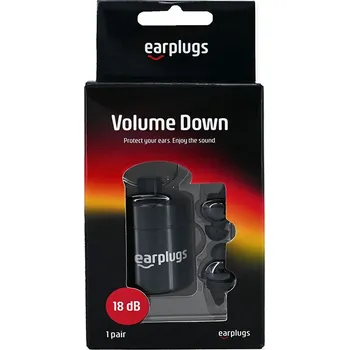 Špunt do uší Earplugs Volume Down Špunty do uší na hlasitou hudbu