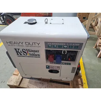 Dílna Könner & Söhnen CZ OUTLET - Könner & Söhnen Naftová elektrocentrála KS 8200HDES-1/3 ATSR Silent