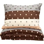 Stanex povlečení Agnes krep 140x220, 70x90 cm