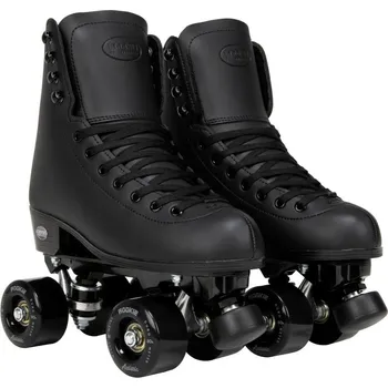 Kolečkové brusle Rookie - Artistic Black - trekové brusle Velikost (brusle): 43