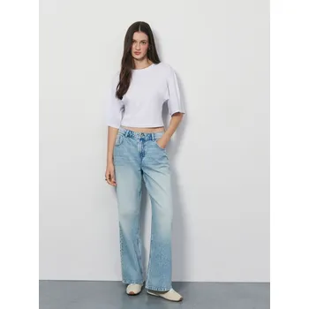 Dámské džíny Džíny baggy - 36 - House - modrý - 368GE-55J