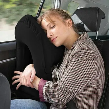 Cestovní polštářek Deminas | Unikátní nafukovací cestovní polštář