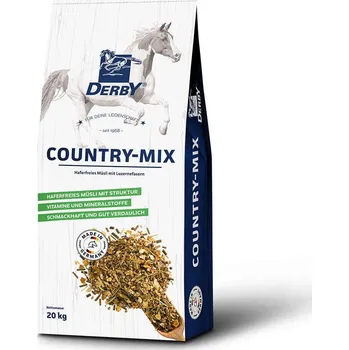 Krmivo pro koně Derby Müsli Country Mix DERBY, 20 kg