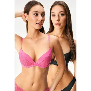 Dámské spodní prádlo 2PACK Podprsenka Willa Push-Up Plunge