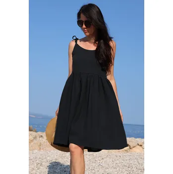 Dámské šaty Lotika Romantické lněné šaty Lotika 1131635