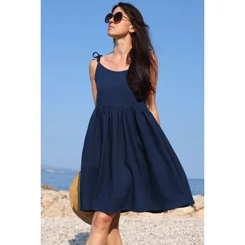 Dámské šaty Lotika Romantické lněné šaty Lotika 1131715