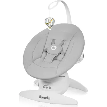 Lionelo - Dětské houpátko s melodií IRIS Grey Concrete