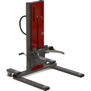 Paletový vozík Sudová zdvižka Secu Ex, na 200- až 220litrové sudy, široký podvozek, zdvih 0-700 mm, ATEX