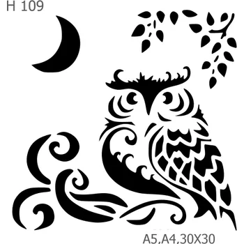 Šablona H 109 - 30 x 30 cm , Nelepící folie