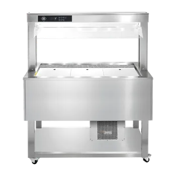 Bufet chlazený, polohovací GN 3-1/1 nerez | RM - TR BLUE+ 3I