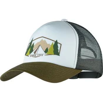 Kšiltovka Kšiltovka BUFF-TRUCKER CAP DARRYL WHITE Bílá 58/61 cm