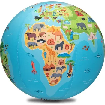 Dětská vědecká sada AKSON Edukativní balón Objevuj svět (kontinenty a zvířata)