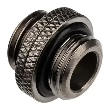 Fitinka Alphacool ES Dvojitá vsuvka černá (13757)