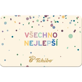 Karetní hra 538506 - Tchibo - Elektronická dárková karta »Všechno nejlepší!«