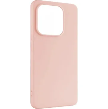 Pouzdro na mobilní telefon Zadní pogumovaný kryt FIXED Story pro Xiaomi Redmi Note 14, růžový