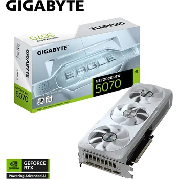 Grafická karta GIGABYTE GeForce RTX 5070 EAGLE ICE SFF/OC/12GB/GDDR7