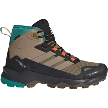 Pánská treková obuv Pánská outdoorová obuv adidas SKYCHASER AX5 MID GTX CLIMA 8 Hnědá, Černá, Stříbrná, Světle modrá