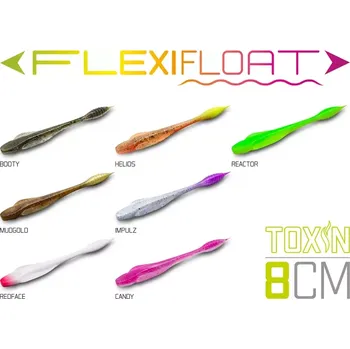 Umělá nástraha Umělá nástraha Delphin TOXIN UVs / 8ks - DuoPACK BOX Delphin TOXIN UVs / 6 x 8ks - 8cm / IMPULZ