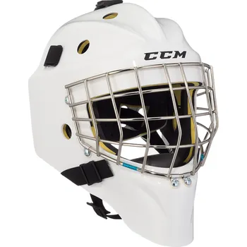 Hokejová helma Brankářská maska CCM AXIS 1.5 Youth White Barva: bílá