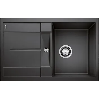 Granitový dřez Tento dřez má mladou, rovnou konstrukci s odděleným odtokem, který zvyšuje uživatelský komfort. Jeho velká kapacita mísy nabízí velkorysý prostor pro mytí nádobí a univerzální design lze instalovat oboustranně, aby vyhovoval jakémukoli uspořádání kuchyně.