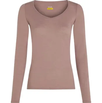 Dámské tričko ICEBREAKER Wmns Siren LS Sweetheart, Summit velikost: L