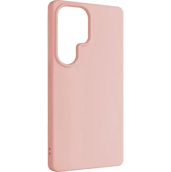 Zadní pogumovaný kryt FIXED Story pro Samsung Galaxy S25 Ultra, růžový
