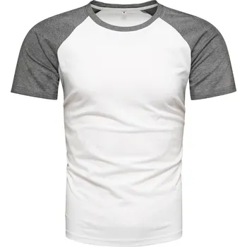 Pánské tričko Recea Pánské tričko s krátkým rukávem Tupai bílo-grafitová XXL