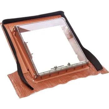 Okno Bramac - okno Luminex UNI 70,5x76,5cm - tmavě hnědé