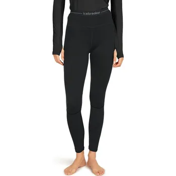 Dámské termo spodky Dámské merino spodky ICEBREAKER Wmns ZoneKnit 200 Leggings, Black velikost: XS