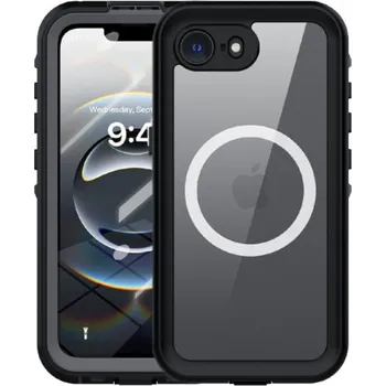 Pouzdro na mobilní telefon RedPepper nárazuvzdorné voděodolné pouzdro s MagSafe pro iPhone 16e - černé