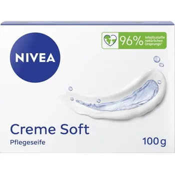Mýdlo Nivea Pečující tuhé mýdlo Creme soft 100g