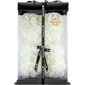 plyšák Medvídárek Classic 25cm dárkově balený - bílý