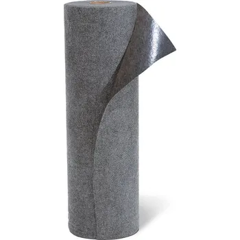 Sorbent DENSORB® podlahová ochranná role Professional, se samodržící nepropustnou PE vrstvou, 100 cm x 30 m