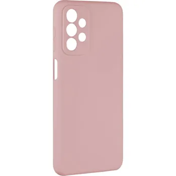 Pouzdro na mobilní telefon Zadní pogumovaný kryt FIXED Story pro Samsung Galaxy A23, růžový