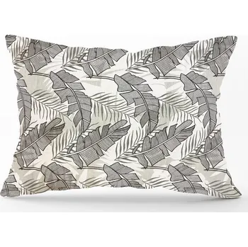 Povlak na dekorativní polštářek Povlak na polštář Šedé pírko 70x90 cm - II. jakost