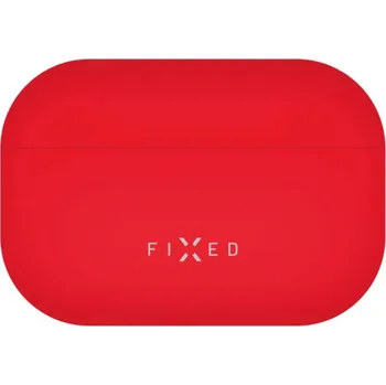 Elektronika Ultratenké silikonové pouzdro FIXED Silky pro Apple AirPods Pro 2/Pro 2 (USB-C), červené