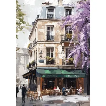 Obraz Obraz na plátně Bistro, 80 × 60 cm CA-17017