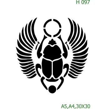 Šablona H 097 - A4 , Lepící fólie