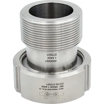 Ventil Nerezový adaptér IBC, 2 jemný závit vnější, pro přípojku S60x6