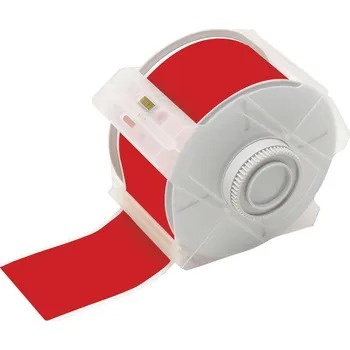 Pásek do tiskárny Brady GlobalMark Vinyl B595 RED 57MM / 113120, etikety, GlobalMark Indoor/Outdoor Vinyl Tape, 57.00 mm x 30 m