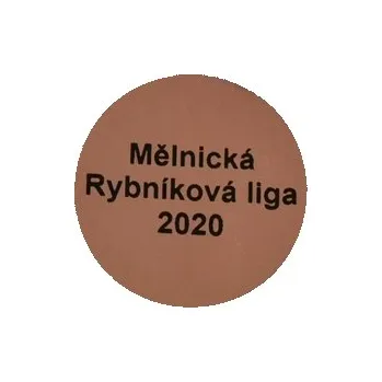 Samolepicí dekorace na vozidlo Zadní bronzová samolepka s vlastním textem Ø32 mm, Barva Bronzová