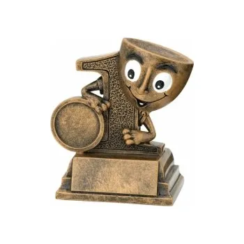Resinová Soška 1.místo 9,5 cm, Výška 9,5 cm