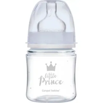 Kojenecká láhev Canpol Babies Antikoliková lahvička 120ml Little Prince