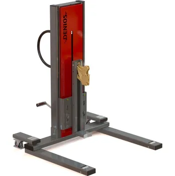 Paletový vozík Sudová zdvižka Secu Ex, na 60- až 200litrové ocelové sudy, široký podvozek, zdvih 0-905 mm, ATEX