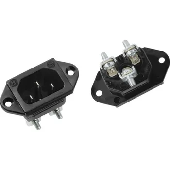 Elektrická zásuvka Bachmann 917.170 IEC zástrčka C13/C14 781 zástrčka Počet kontaktů: 2 10 A černá 1 ks