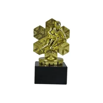 Lyžařská soška na mramorovém podstavci 11 cm, Výška 11 cm