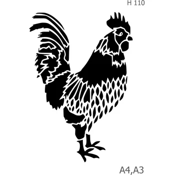 Šablona H 110 - A3 , Nelepící folie