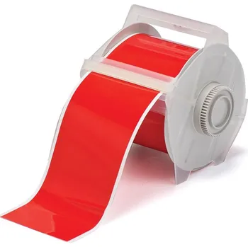 Pásek do tiskárny Brady GM Tape B-7569 Red 100mm x 30m / 120947, etikety, GlobalMark Indoor/Outdoor Vinyl Tape, 101.00 mm x 30 m