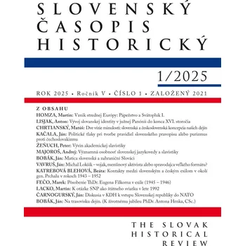Slovenský časopis historický 1 / 2025